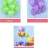 100pcs 10 Inch Color Heart Shaped Balloons