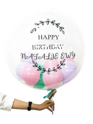 Athirah 24 Inch Bubble Balloon Set