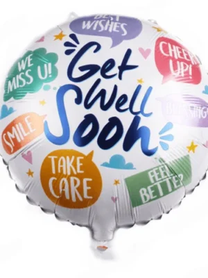 Get Well Soon Foil Balloon 18 Inch 1014