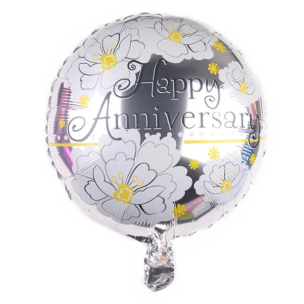 GrannyDoris-HappyAnniversaryFoilBalloon.01 Happy Anniversary Foil Balloon 18 Inch 1001