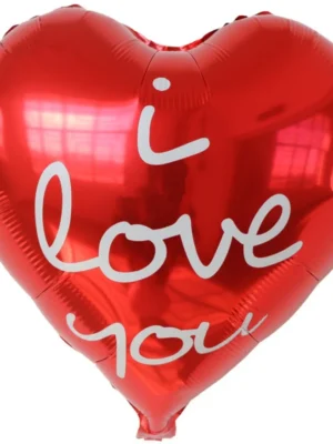 I Love You Foil Balloon 18 Inch 1009