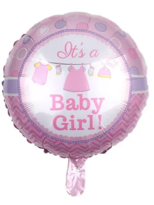 Baby Girl Foil Balloon 18 Inch 1011