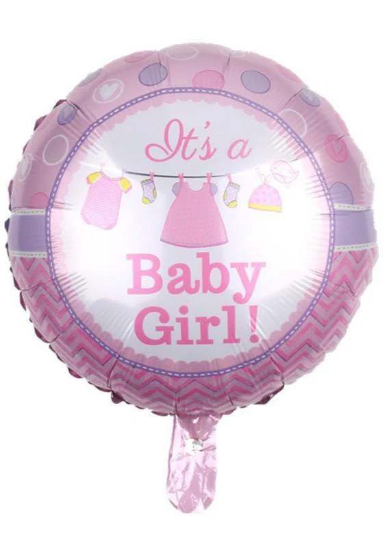 Its-A-Baby-Girl-Balloon Baby Girl Foil Balloon 18 Inch 1011