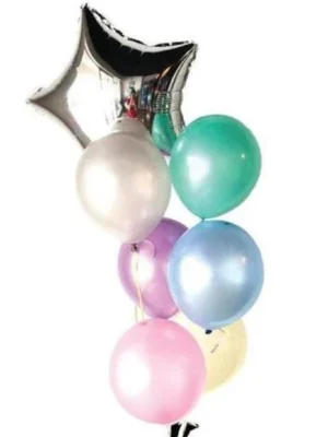 Pastel-Rainbow-Balloon-Bunch Pastel Rainbow Balloon Bunch