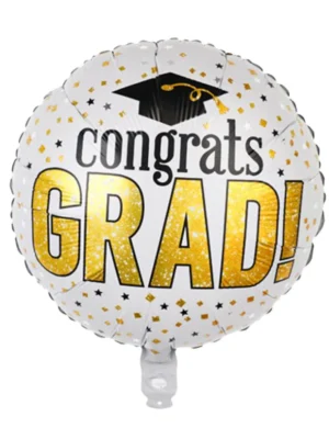 Congrats Graduation Foil Balloon 18 Inch 1012