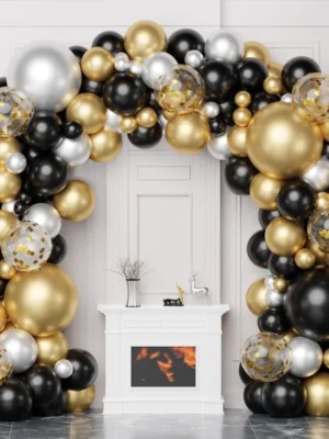 cn-11134207-7r98o-lp8pcjfulk9j6c Black Gold Silver Confetti Balloons Set 109pcs