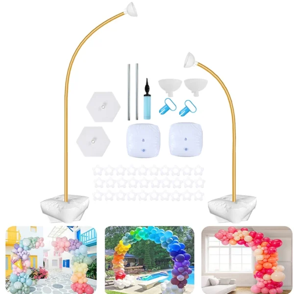 Reusable Metal Balloon Stand Set