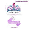 Purple Mermaid Birthday Crown