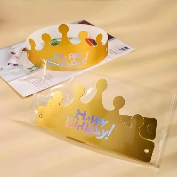 Folding Adjustable Birthday Crown