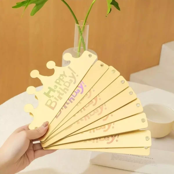 Folding Adjustable Birthday Crown