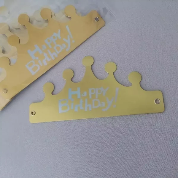 Folding Adjustable Birthday Crown