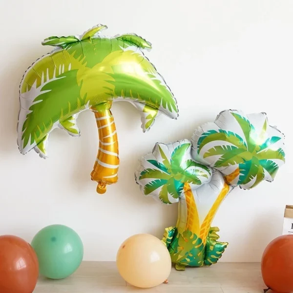 Palm Tree Safari Theme Cloud Balloons