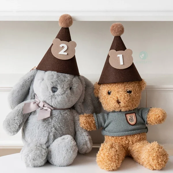 Fabric Number Birthday Hat