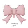 40inch Pink Matte Bow Foil Balloon 2pcs