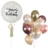 Birthday Deluxe - Helium Balloons Bouquet
